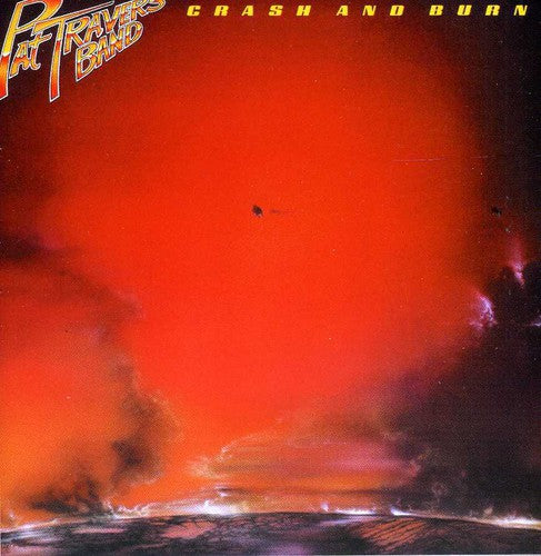 the album cover for Pat Travers - Crash & Burn