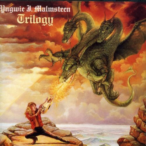 the album cover for Yngwie Malmsteen - Trilogy