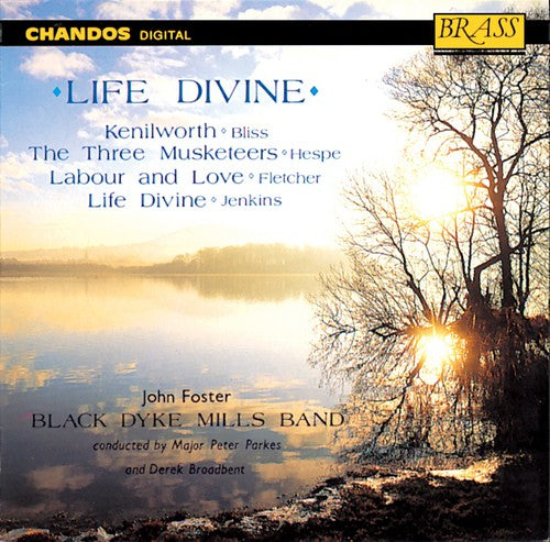 the album cover for The Black Dyke Mills Band - Life Divine