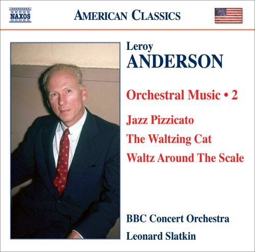 the album cover for LEONARD SLATKIN - Orchestral Music 2