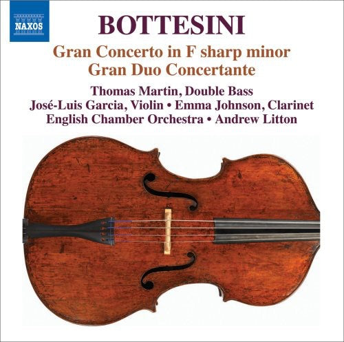 Bottesini / Martin / Johnson / Eco / Litton - Grand Concerto In F Sharp Minor Grand Duo - Music CD