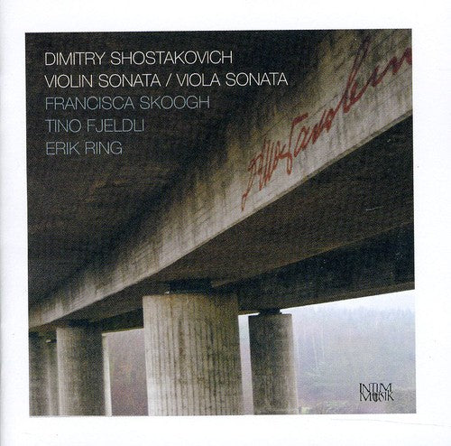 the album cover for D. SHOSTAKOVICH - Violin Sonata