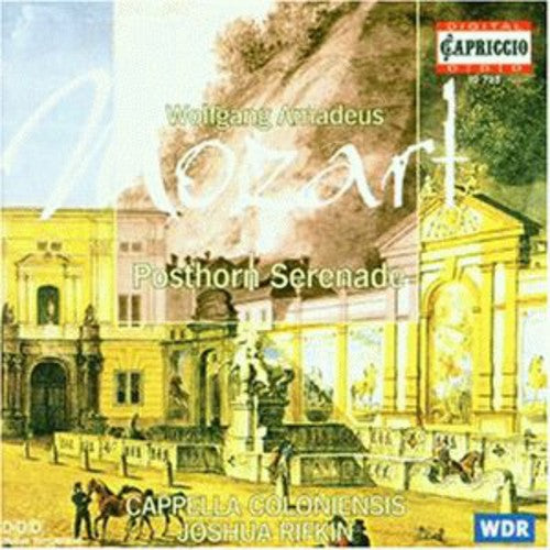 the album cover for Joshua Rifkin - Serenade in D / Symphony 32 in G