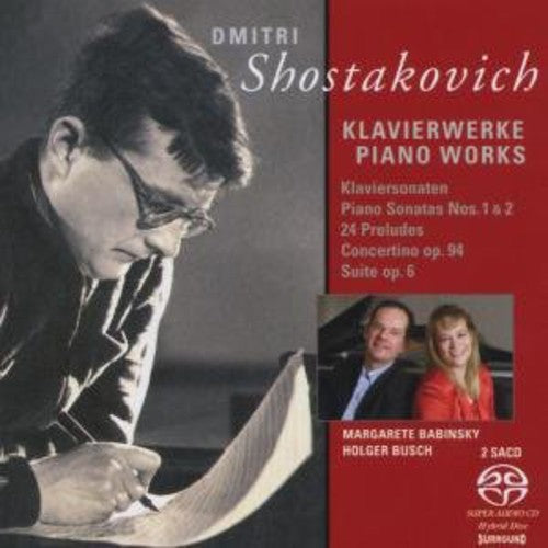 the album cover for Margarete Babinsky - Klavierwerke