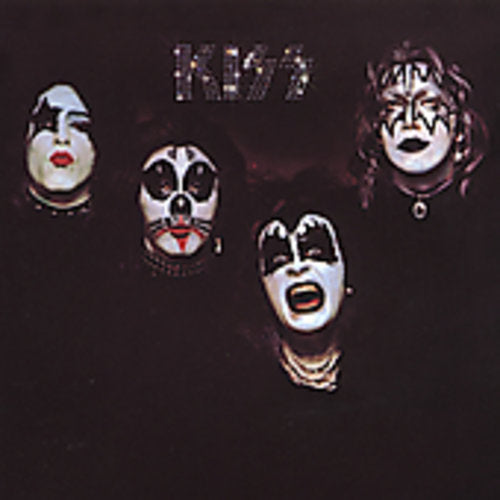the album cover for KISS - Kiss (remastered)