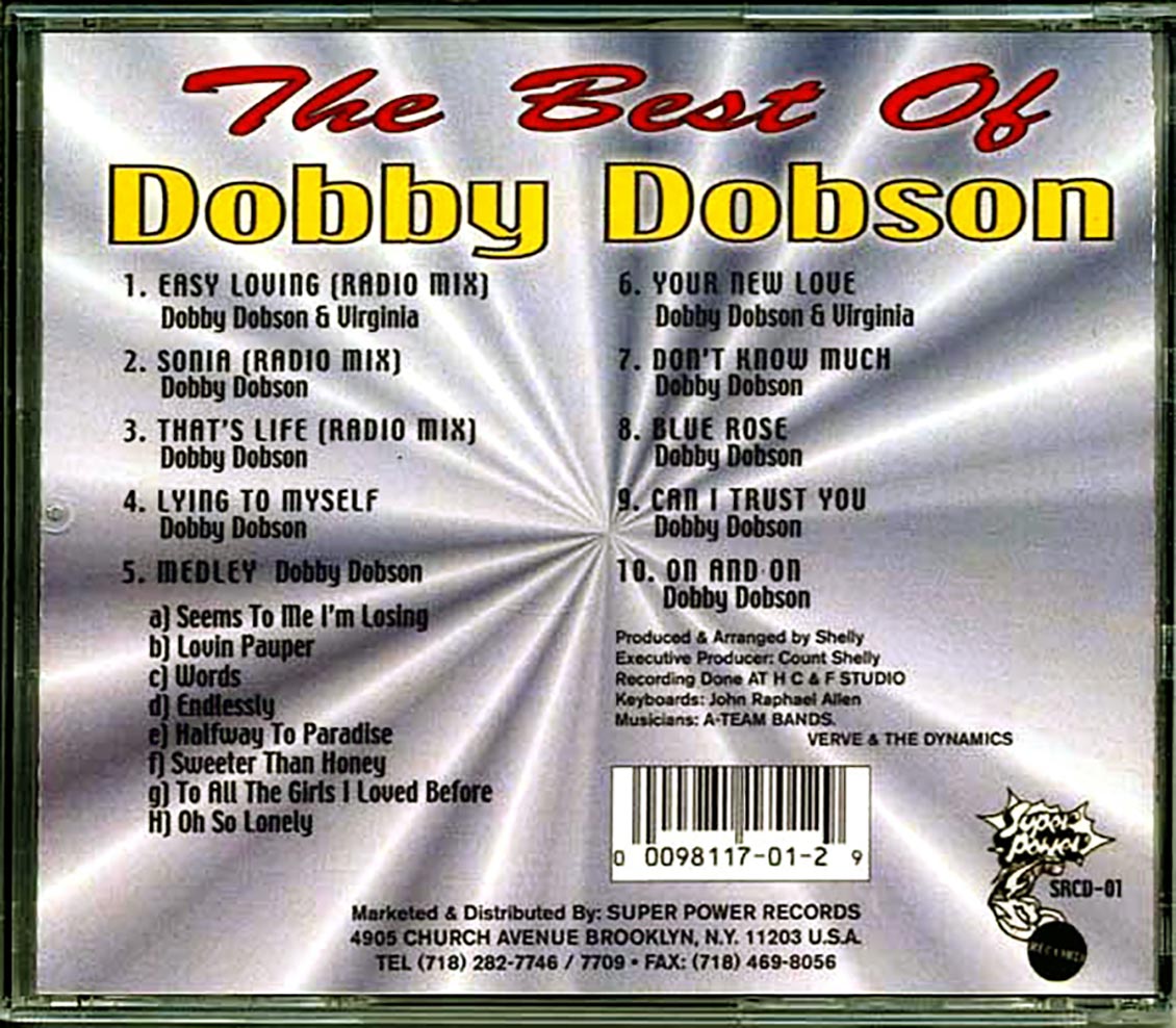 Dobby Dobson - Best Of Music CD