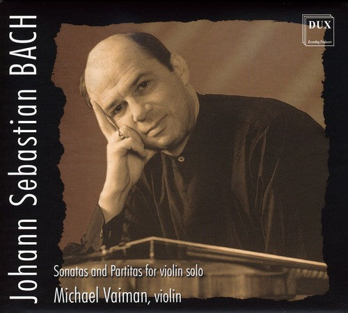 the album cover for J Bach S / Vaiman,Michael - Sonatas & Partitas
