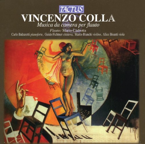 the album cover for A. ROLLA - Chamber Music for Flute