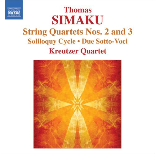 Simaku / Kreutzer Quartet - String Quartets Nos. 2 & 3 / Soliloquy Cycle - Music CD