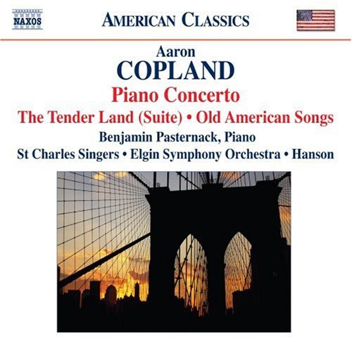 Copland / Pasternack / St Charles Singers / Hanson - Piano Concerto / Tender Land / Old American Songs - Music CD