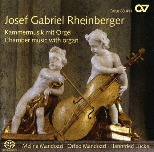 the album cover for Rheinberger / Mandozzi / Lucke - Chamber Music with Organ