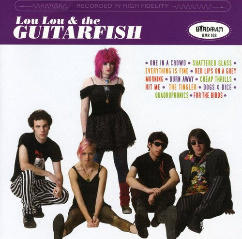 the album cover for Lou Lou & Guitarfish - Lou Lou and The Guitarfish