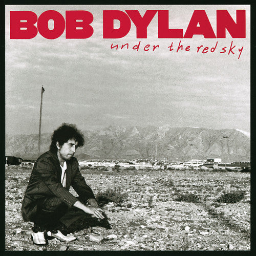 the album cover for Bob Dylan - Under the Red Sky