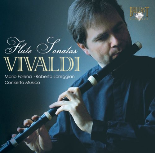the album cover for A. Vivaldi - Complete Flute Sonatas