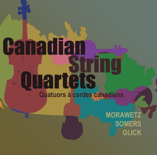 the album cover for Orford String Quartet / Purcell String Quartet - Canadian String Quartets