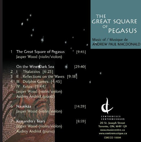 Macdonald,andrew Paul - Great Square Of Pegasus - Music CD