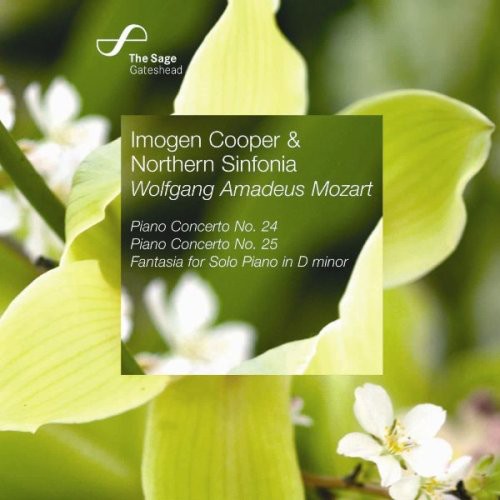 the album cover for Imogen Cooper - Piano Concertos 24 & 25