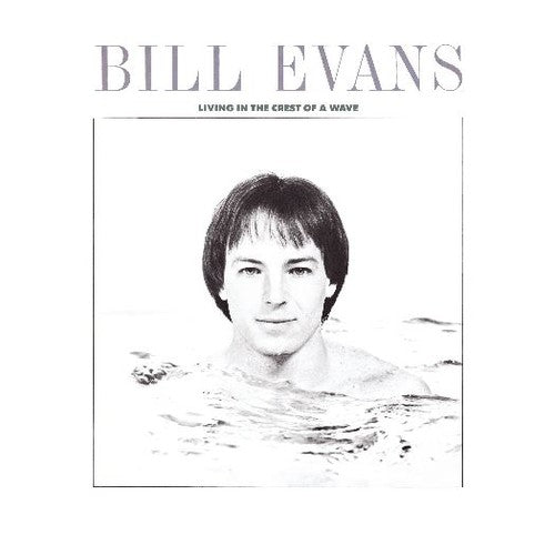 the album cover for Bill Evans - Living in the Crest of a Wave