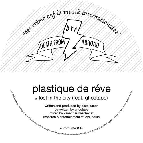 Plastique de R ve - Lost In The City Vinyl Record