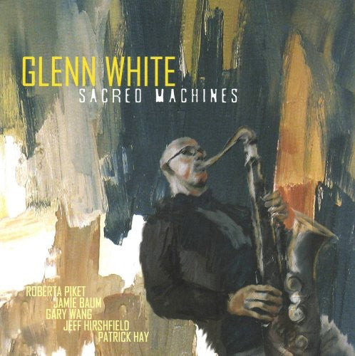 the album cover for Glenn White - Sacred Machines