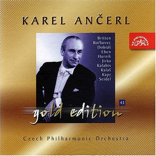 the album cover for KAREL ANCERL - Ancerl Gold Edition 43-46 & 43