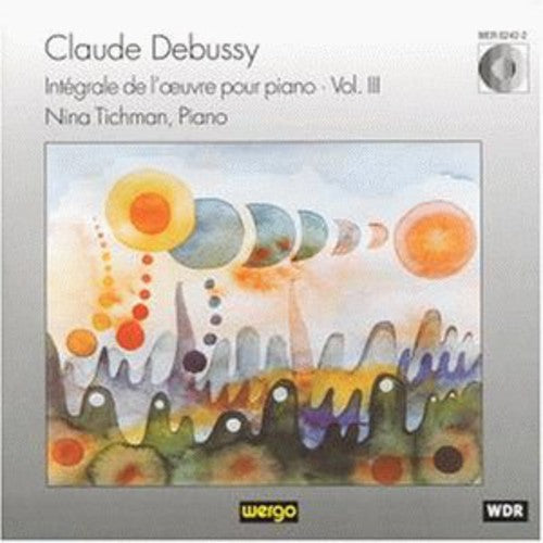 the album cover for Debussy / Tichman - Integrale de L'uvre Pour Piano Vo