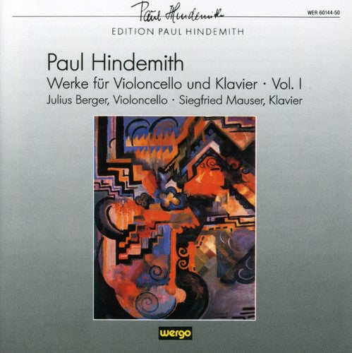 Hindemith / Berger / Mauser - Werke Fur Cello Und Klavier I - Music CD