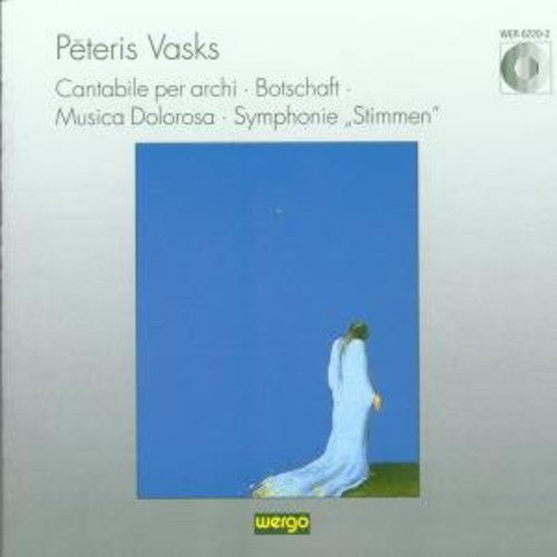 the album cover for Pauls Riga Megi / Latvian National Symphony Orch - Vasks: Cantabile Per Archi