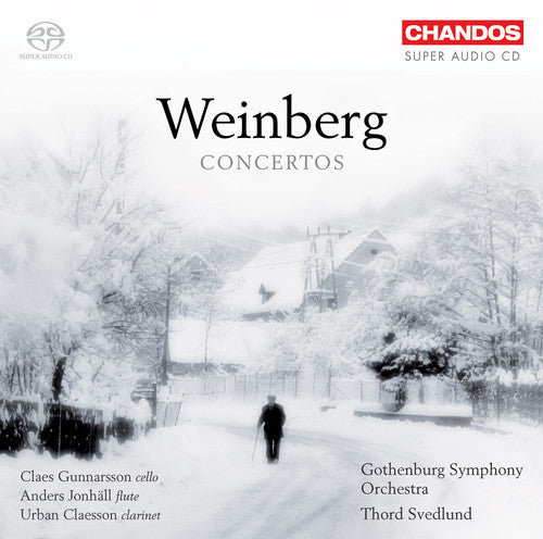 the album cover for Thord Svedlund - Weinberg Concertos