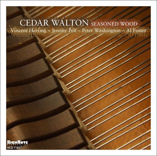 the album cover for Cedar Walton - Seasoned Wood
