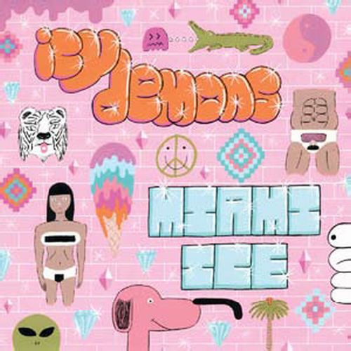 the album cover for Icy Demons - Miami Ice