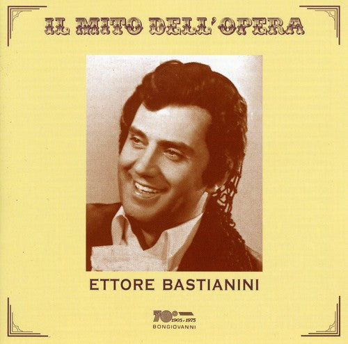 the album cover for Rossini / Puccini / Ponchielli / Bastianini - Ettore Bastianini