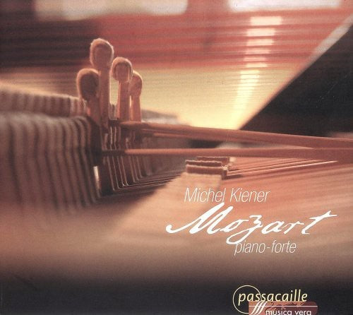 the album cover for Michel Kiener - Mozart