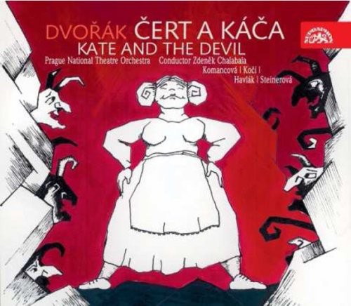the album cover for P?emysl Ko?Ã - Kate & the Devil Opera in 3 Acts Op 112