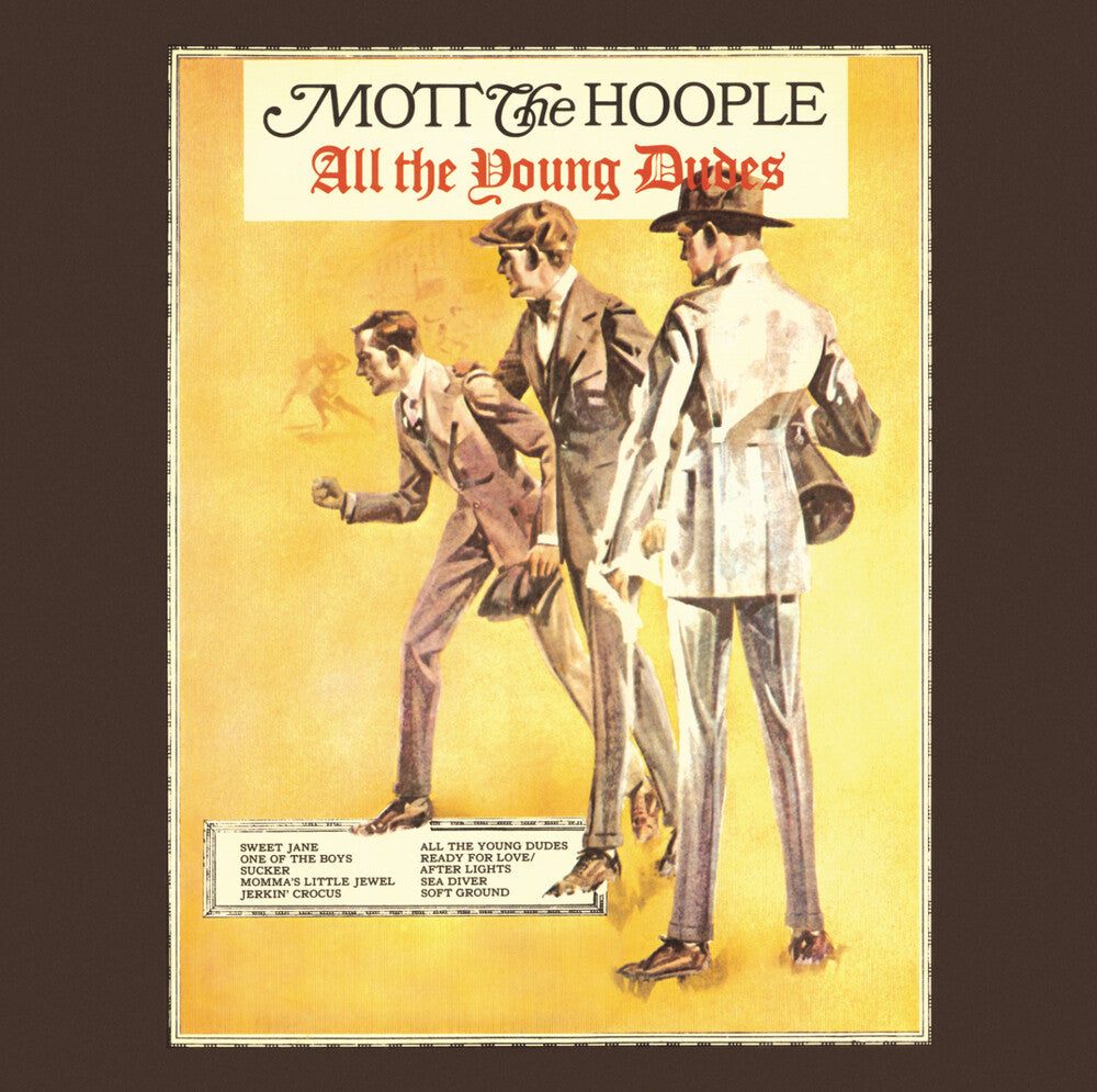 the album cover for Mott The Hoople - All the Young Dudes