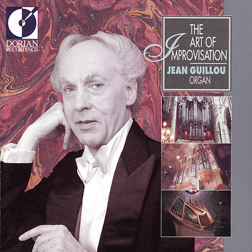 the album cover for Jean Victor Arthur Guillou - Art of Improvisation