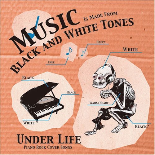 the album cover for Under Life - Black & White Tones