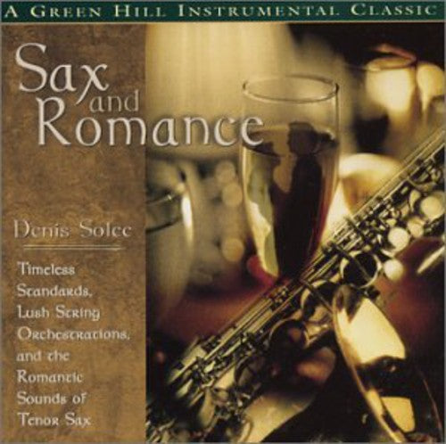 Sax and Romance Music CD