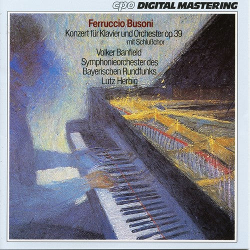 the album cover for Volker Banfield - Piano Concerto