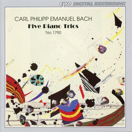 Bach,c.p.e. / Trio 1790 - 5 Piano Trios - Music CD