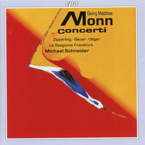 Monn,georg Matthias - Cello Concerto In G - Music CD