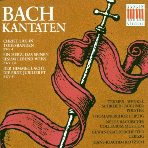 Bach / Termer / New Bach Collegium - Cantatas Christ Lag In Todesbanden - Music CD