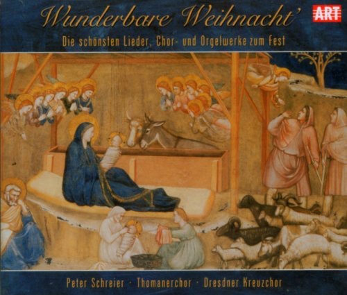 the album cover for J.S. Bach - Miraculous Christmas