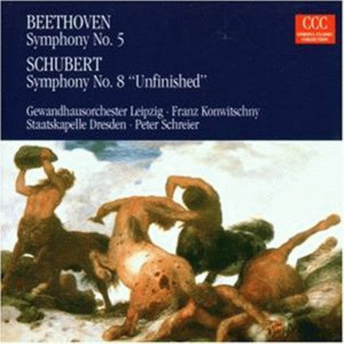 Beethoven / Schubert / Konwitschny / Schreier - Symphony No 5 & Symphony No 8 Unfinished - Music CD