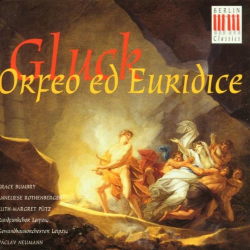 the album cover for C.W. VON GLUCK - Orfeo Ed Euridice