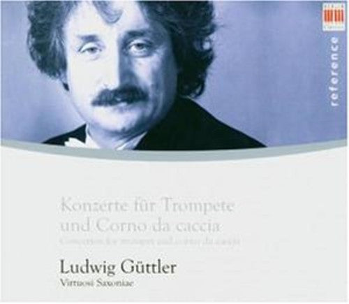 the album cover for G.F. Handel - Concerto for Trumpet & Horn