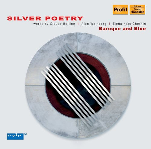 the album cover for Baroque & Blue - Silver Poetry: Baroque & Blue