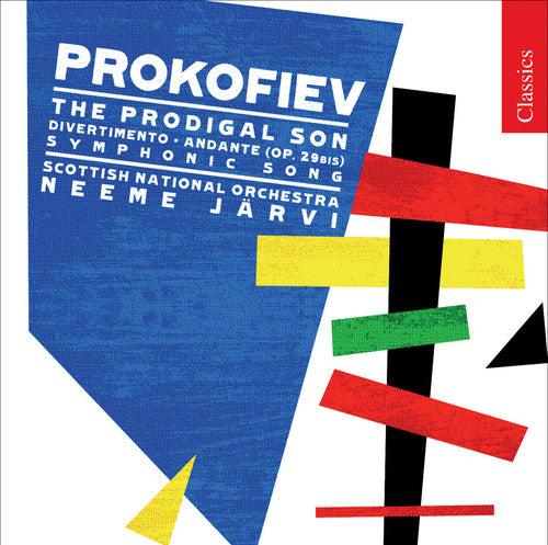 the album cover for Neeme Järvi - Prodigal Son
