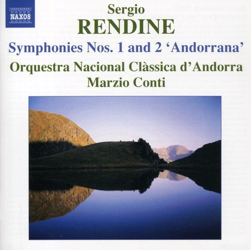 the album cover for Marzio Conti - Symphonies Nos. 1 & 2