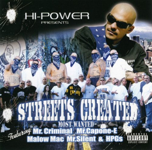Hi Power Presents - Streets Created Most Wanted - Music CD